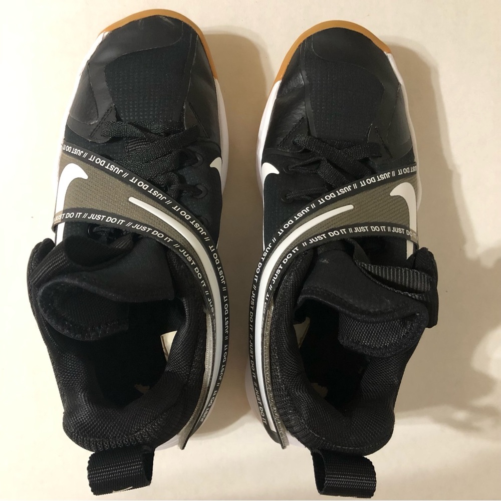 Nike Hyperset men’s size 7.5 black white CI2956-010 athletic tennis shoe sneaker - Picture 9 of 13